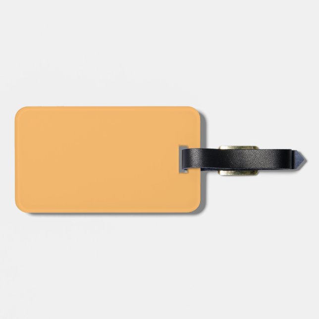 Cantaloupe Gepäckanhänger (Rückseite horizontal)