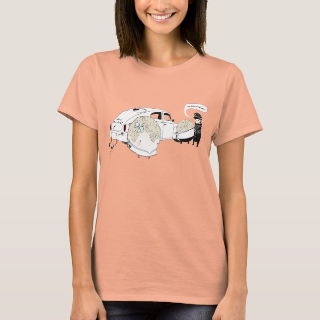 Cantaloupe, kann nicht elope. T-Shirt (Vorderseite)