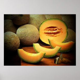 Cantaloupe Print Poster