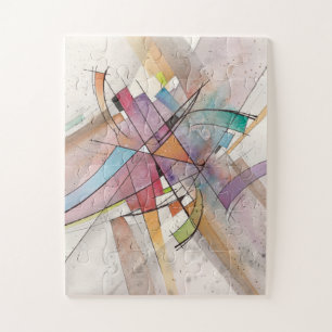 CANTATA in PASTEL MAJOR Abstrakte Kunst Aquarell
