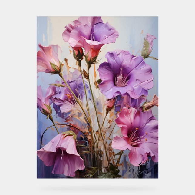 Canterbury Bells - Impasto Floral (Recto)