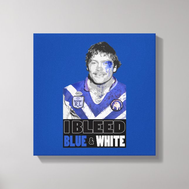 Canterbury Bulldogs - Terry Lamb Leinwanddruck (Vorderseite)