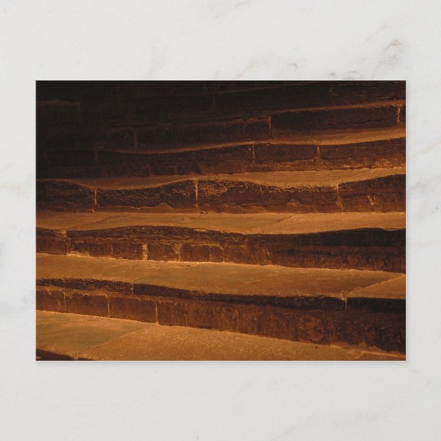 Canterbury Cathedral Treppenweg Postkarte (Vorderseite)