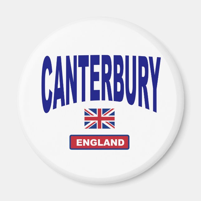 Canterbury England Magnet (Vorne)