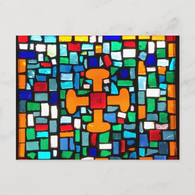 Canterbury Window Postcard Postkarte (Vorderseite)