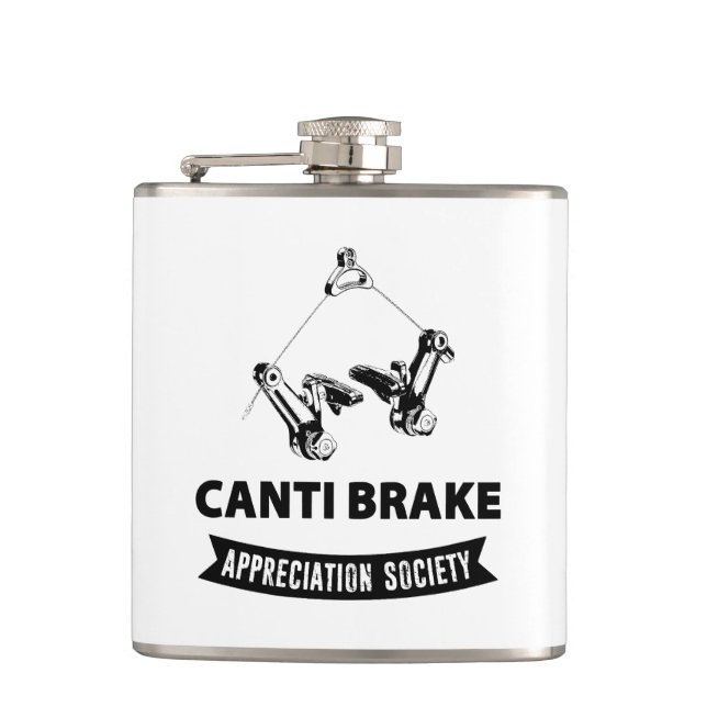 Canti Brake Assessment Society Flachmann (Vorderseite)
