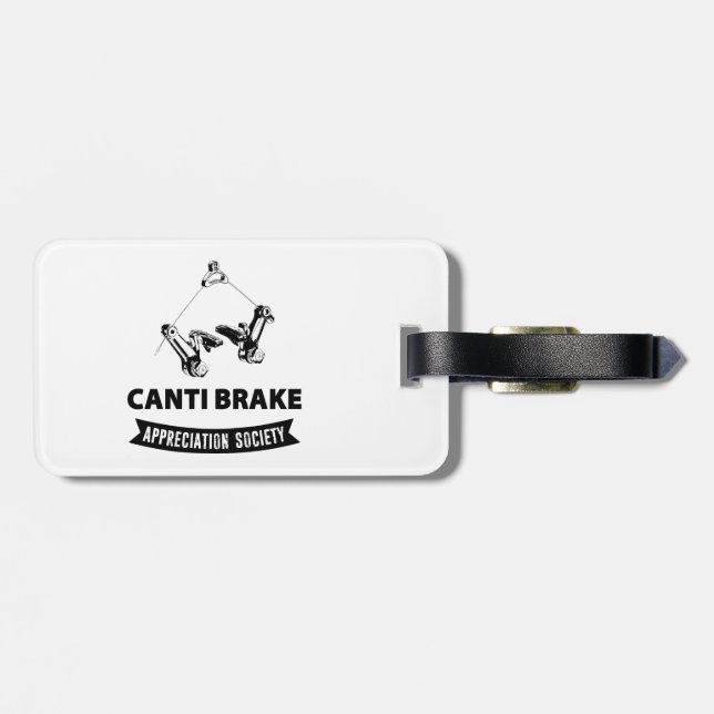 Canti Brake Assessment Society Gepäckanhänger (Rückseite horizontal)
