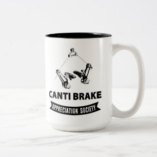 Canti Brake Assessment Society Zweifarbige Tasse