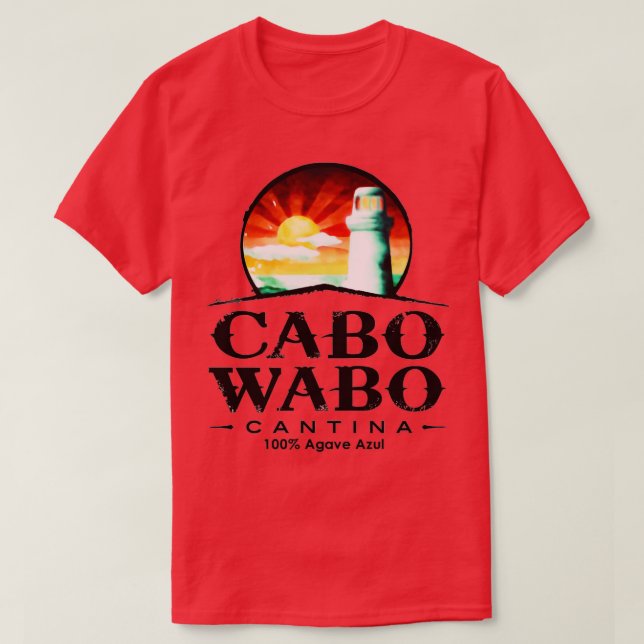 Cantina Cabo wabo  T-Shirt (Design vorne)