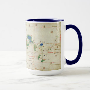 Cantino Planisphere 1502 Tasse