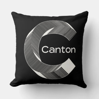 canton crypto pillow kissen
