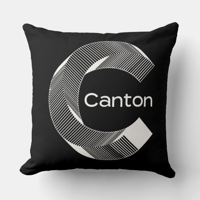 canton crypto pillow kissen (Vorderseite)