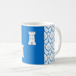 Canton des Tours Populace Badge Café Mug