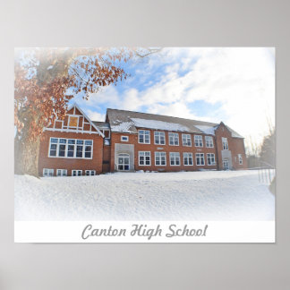 Canton High School Poster