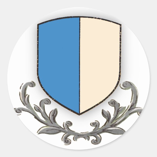 Canton Luzern Runder Aufkleber (Vorderseite)