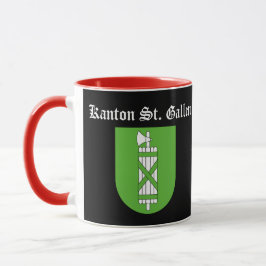 Canton St. Gallen, Schweiz Tasse