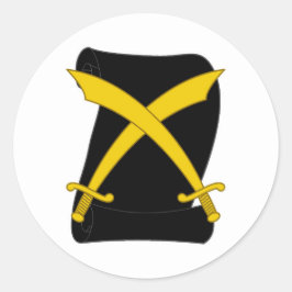 Canton Tanwayour Populace Abzeichen Classic Round Runder Aufkleber