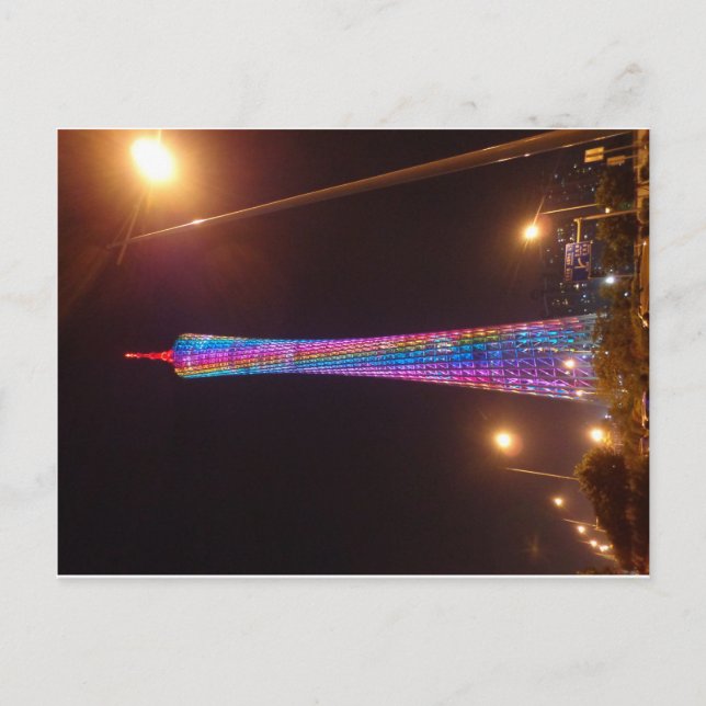 Canton Tower Postkarte (Vorderseite)