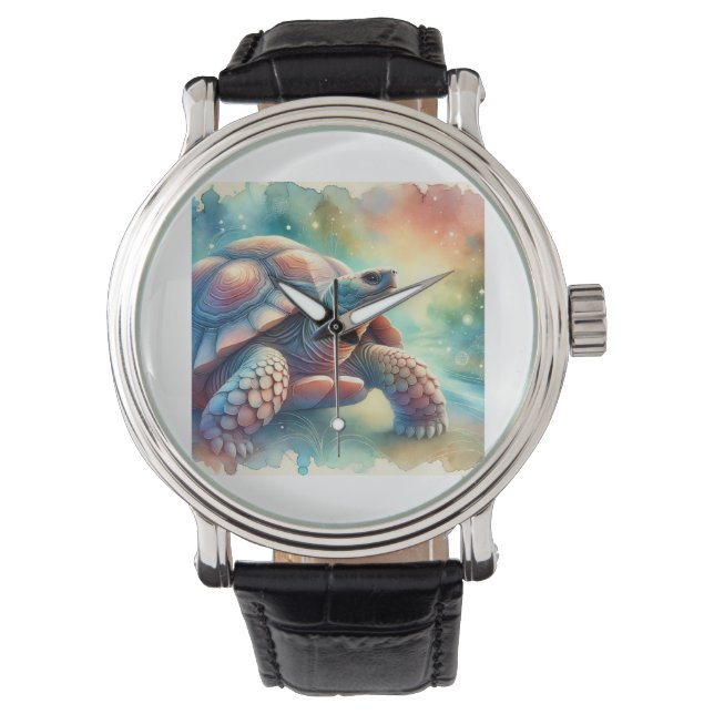 Cantors giant softshell turtle 250924AREF118 - Wat Armbanduhr (Vorderseite)