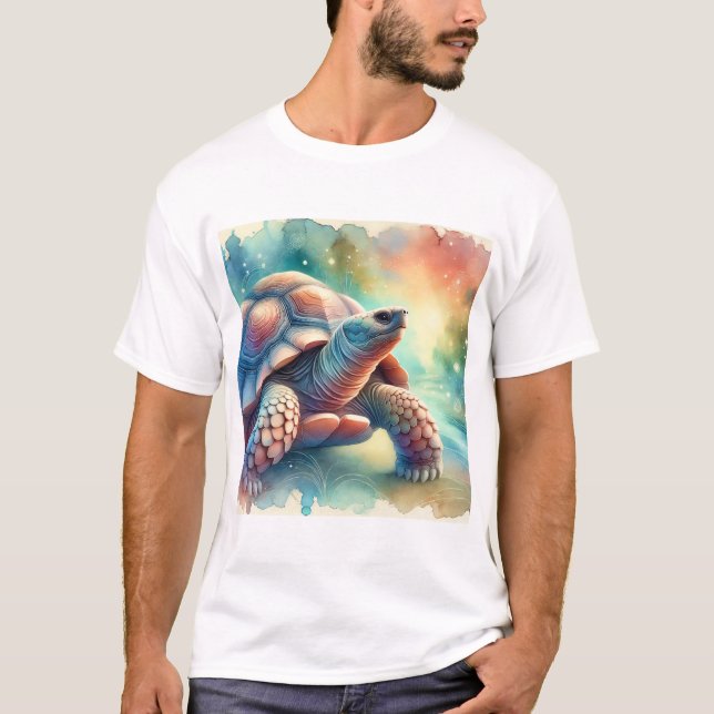 Cantors giant softshell turtle 250924AREF118 - Wat T-Shirt (Vorderseite)