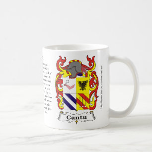 Cantu, der Ursprung, Bedeutung und das Wappen Kaffeetasse