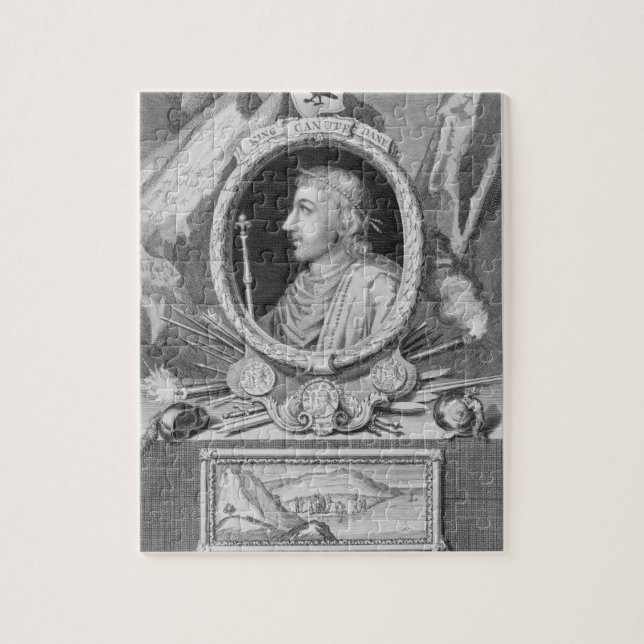 Canute der große (d.1035) König von England, (Vertikal)