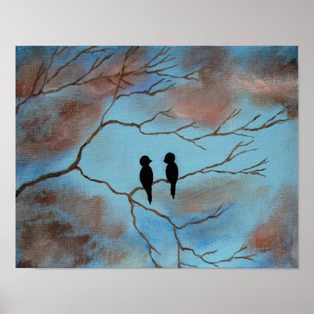 Canvas-Anschlüsse aus Originalgemälde Poster (Vorne)