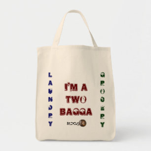 Canvas-Beutel "Two Bagga" Tragetasche