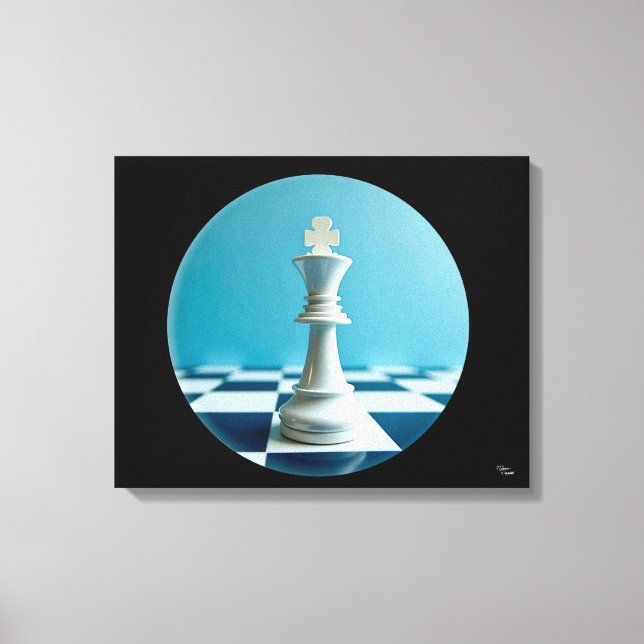 Canvas Chess Leinwanddruck (Vorderseite)