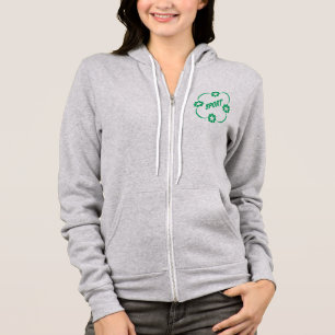 Canvas chiné Kapuzenjacke für Frau SPORT Hoodie