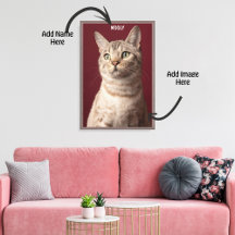 Canvas für benutzerdefinierte Pet-Memorial