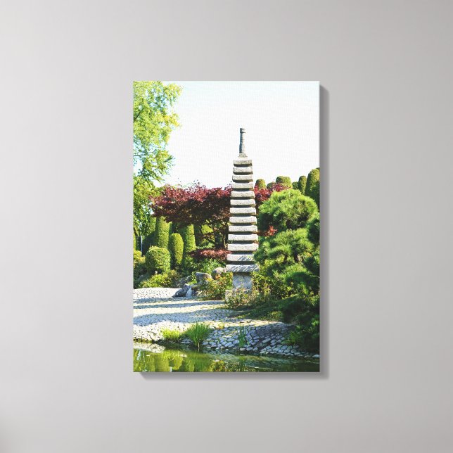 Canvas Garden Leinwanddruck (Vorderseite)