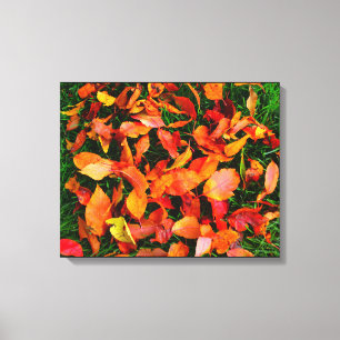 Canvas Herbstleaves Leinwanddruck