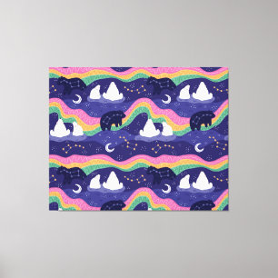 Canvas Lights Print Leinwanddruck