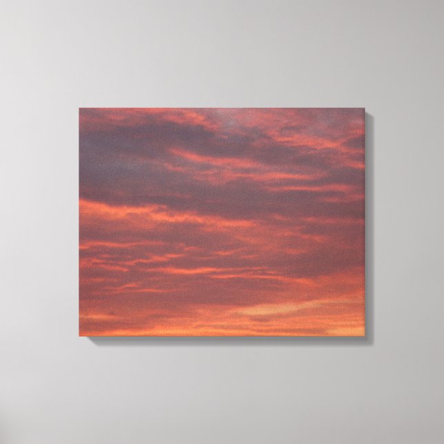 Canvas Print am frühen Morgen Leinwanddruck (Vorderseite)
