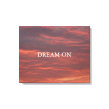 Canvas Print am frühen Morgen