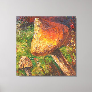 Canvas Print Ann Hayes Painting Mushroom Leinwanddruck