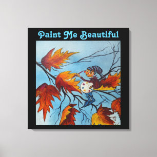 Canvas Print Ann Hayes Painting Pixie Painting Leinwanddruck