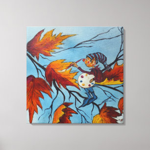 Canvas Print Ann Hayes Painting Pixie Painting Leinwanddruck