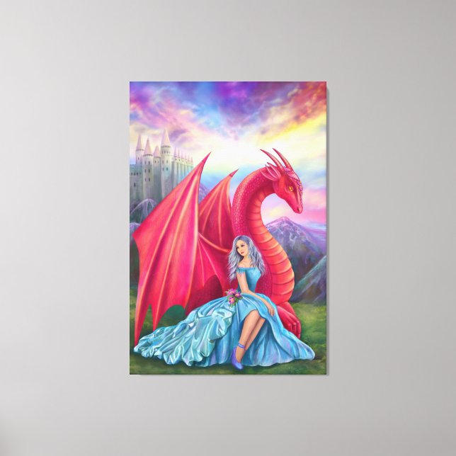Canvas print Fantasy World Leinwanddruck (Vorderseite)
