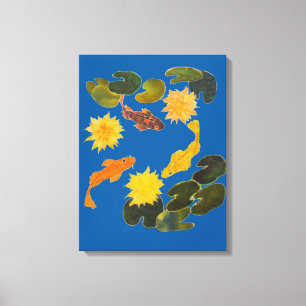 Canvas Print - Koi unter den Lippenstift Leinwanddruck