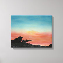 Canvas Print, militärische "Freedom Enprocedures" 