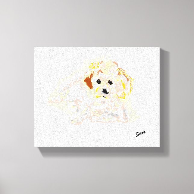 Canvas Print : Neugierig Leinwanddruck (Vorderseite)