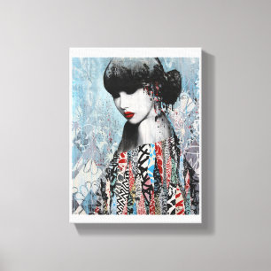 Canvas Print - Red Lipstick Leinwanddruck