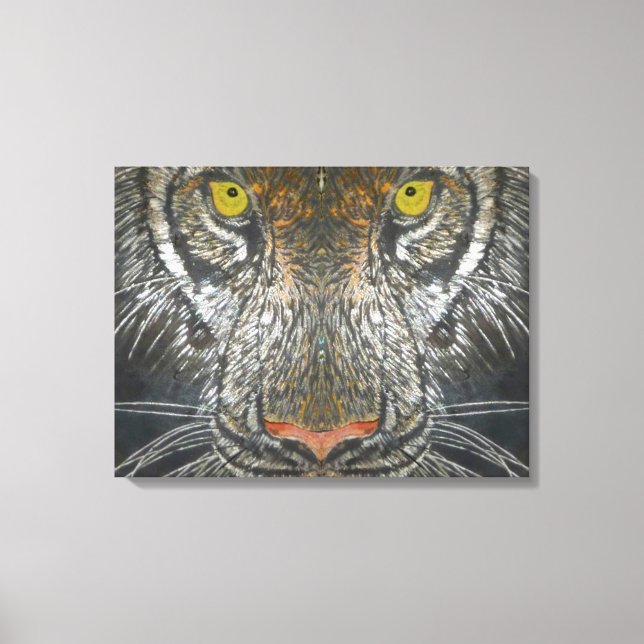 Canvas Print - Tiger Portrait Leinwanddruck (Vorderseite)
