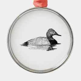 Canvasback Duck Ornament