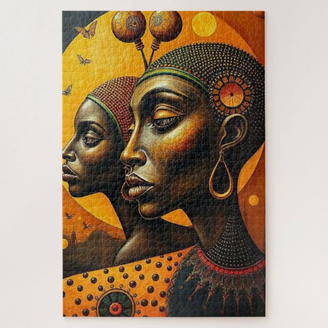 CanvasCraze – Modern Art Collection Puzzle (Vertikal)