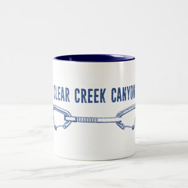 Canyon Canyon Klettergarten Zweifarbige Tasse (Mittel)