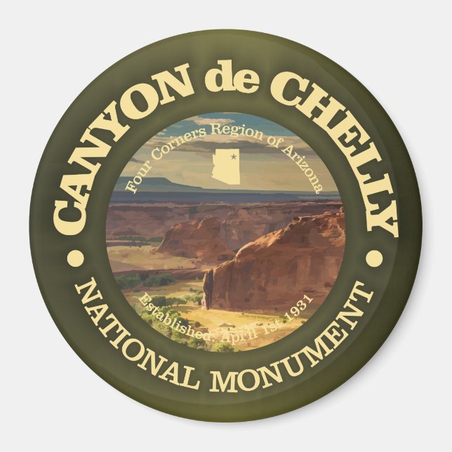 Canyon de Chelly Magnet (Vorne)
