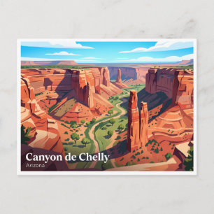 Canyon de Chelly National Monument Chinle Arizona Postkarte